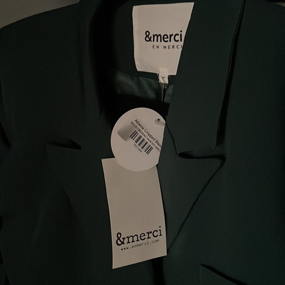 Cropped blazer - Picture 4 of 5